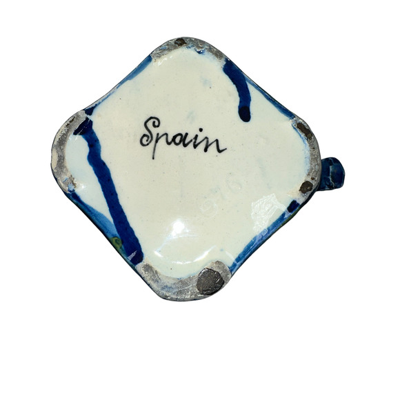 Beautiful! Handmade and Handpainted Pitcher from Spain - Picture 10 of 10